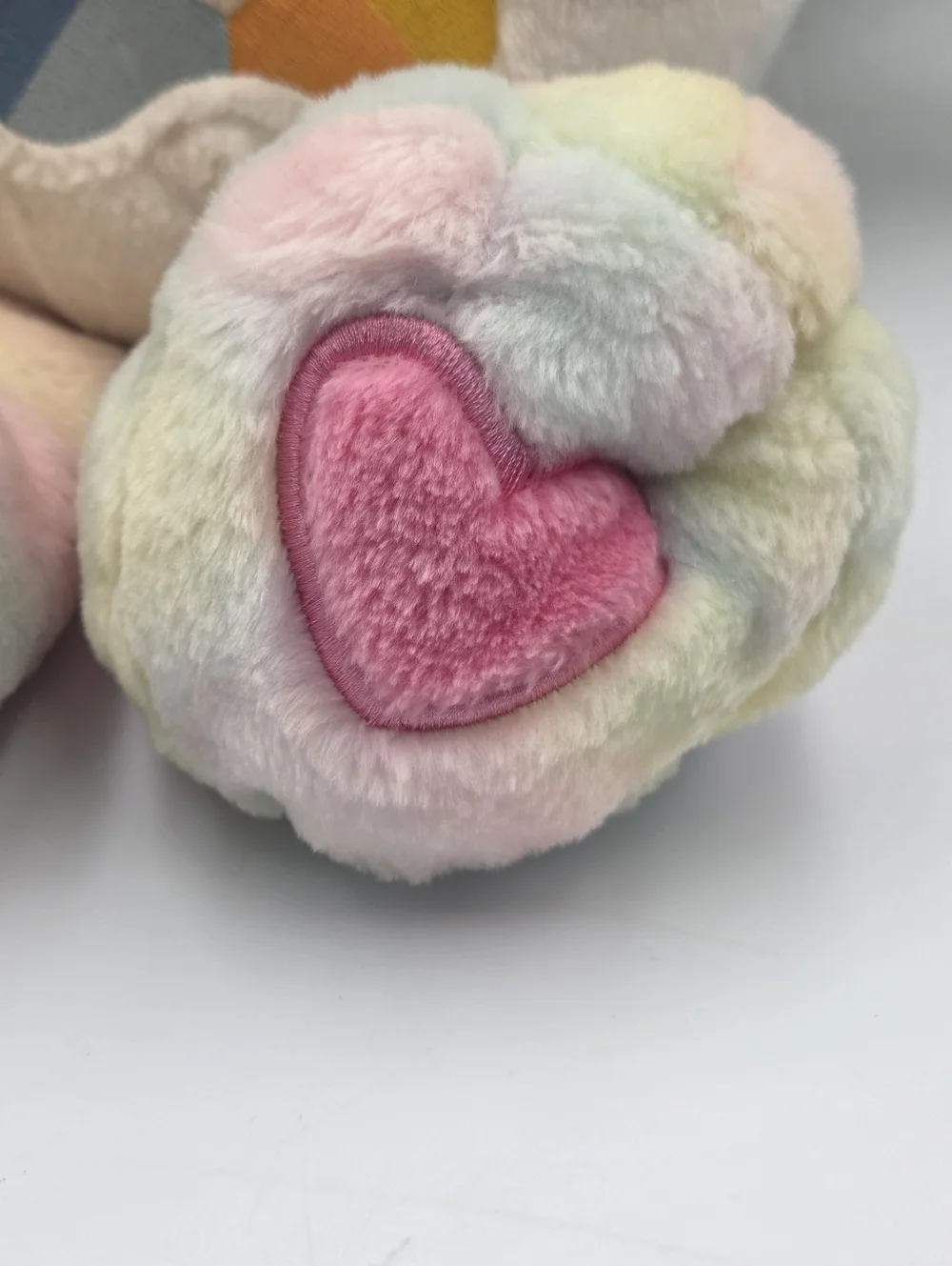 Care Bears True Heart Bear Plush Jumbo Large Collectors Doll Rainbow 25” 2005